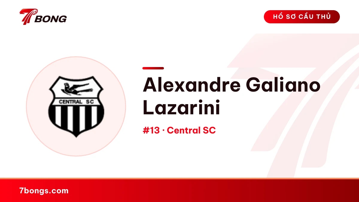 Alexandre Galiano Lazarini — Central SC