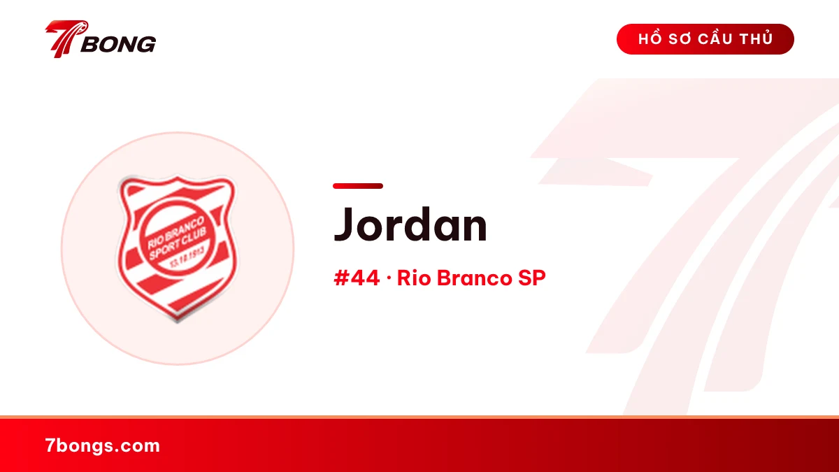 Jordan — Rio Branco SP