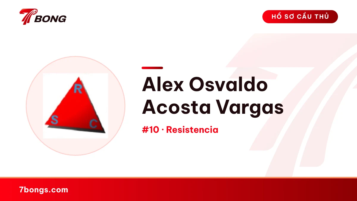 Alex Osvaldo Acosta Vargas — Resistencia