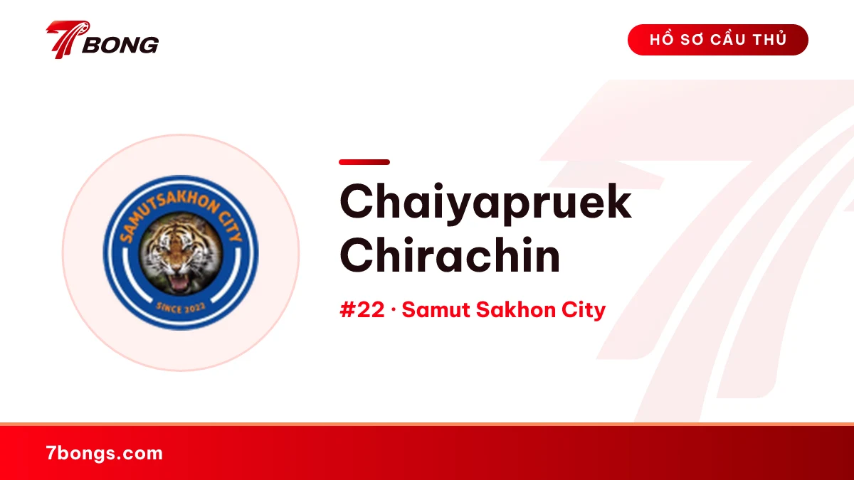 Chaiyapruek Chirachin — Samut Sakhon City