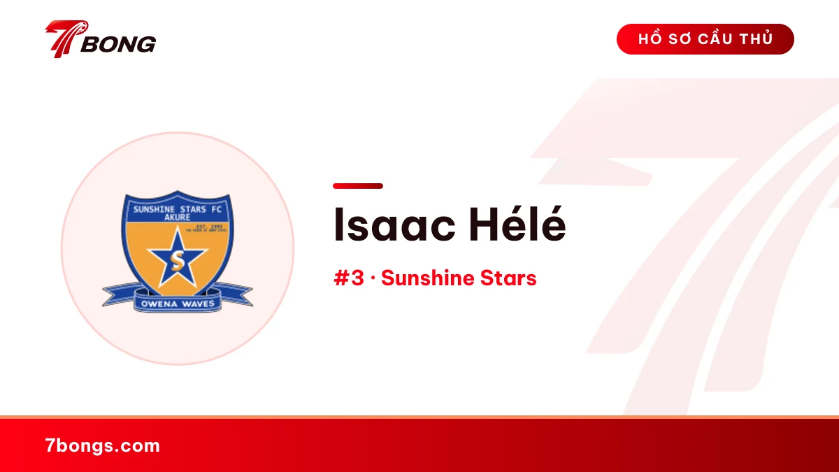 Isaac Hélé — Sunshine Stars