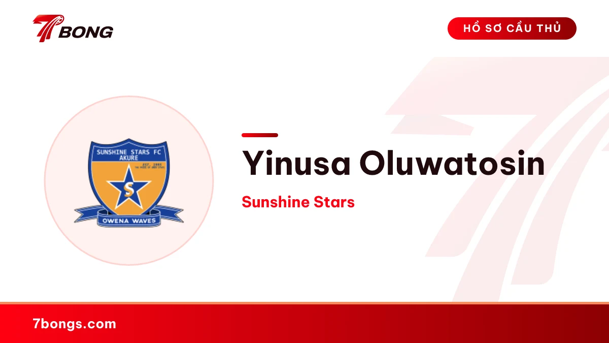 Yinusa Oluwatosin — Sunshine Stars