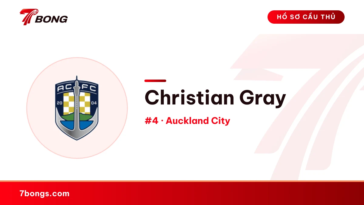 Christian Gray — Auckland City