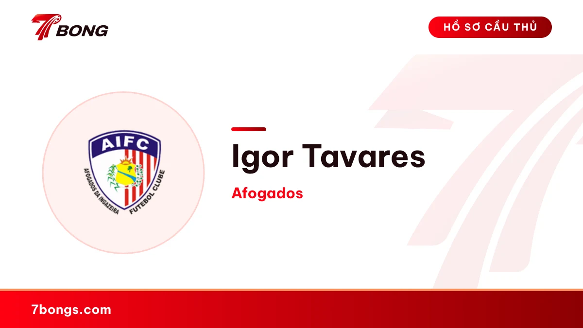 Igor Tavares — Afogados