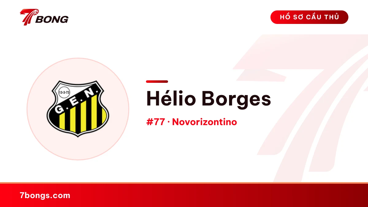 Hélio Borges — Novorizontino