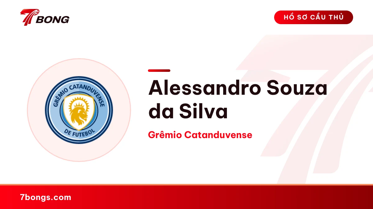 Alessandro Souza da Silva — Grêmio Catanduvense