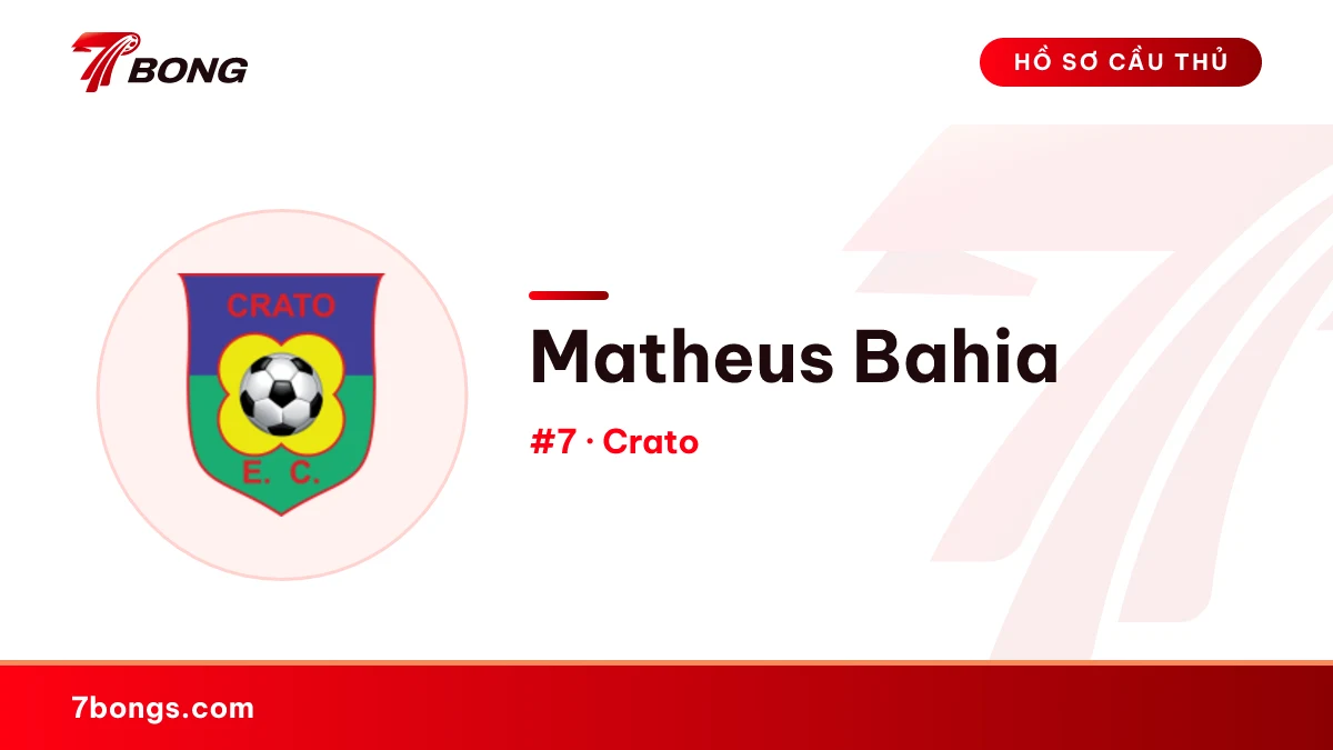 Matheus Bahia — Crato