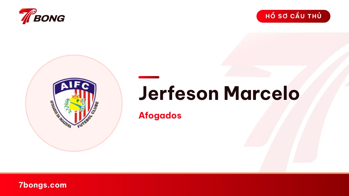 Jerfeson Marcelo — Afogados