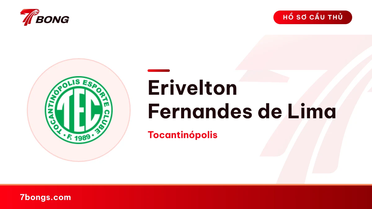 Erivelton Fernandes de Lima — Tocantinópolis