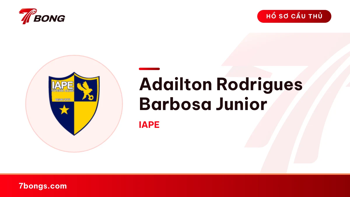 Adailton Rodrigues Barbosa Junior — IAPE