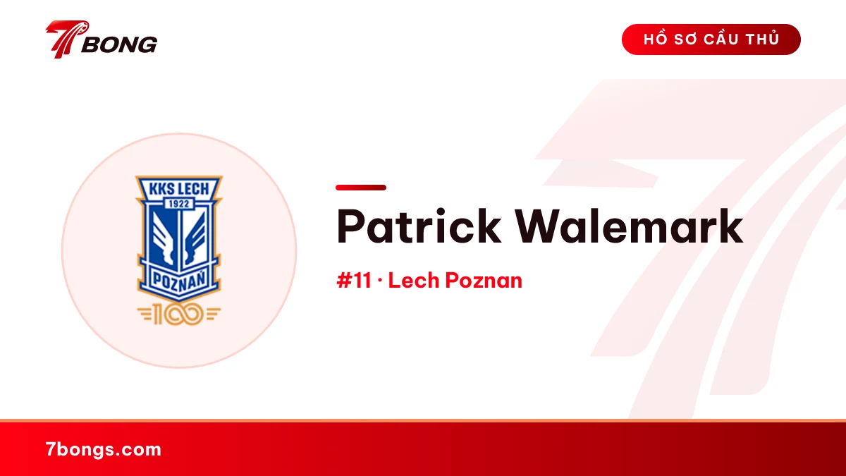 Patrick Walemark — Lech Poznan