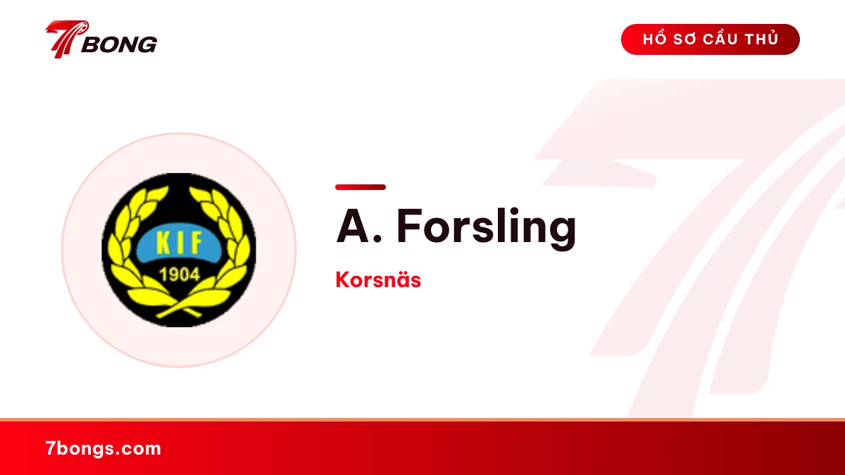 A. Forsling — Korsnäs