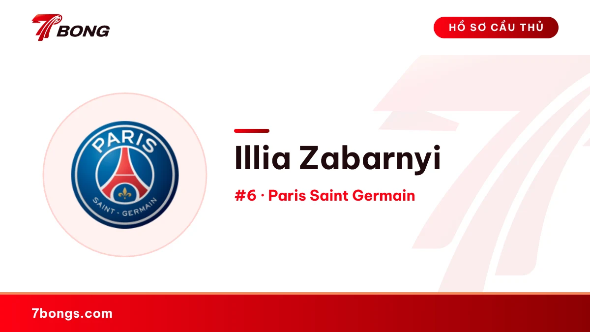 Illia Zabarnyi — Paris Saint Germain