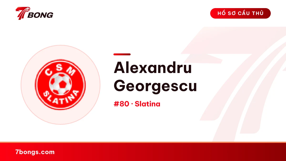 Alexandru Georgescu — Slatina