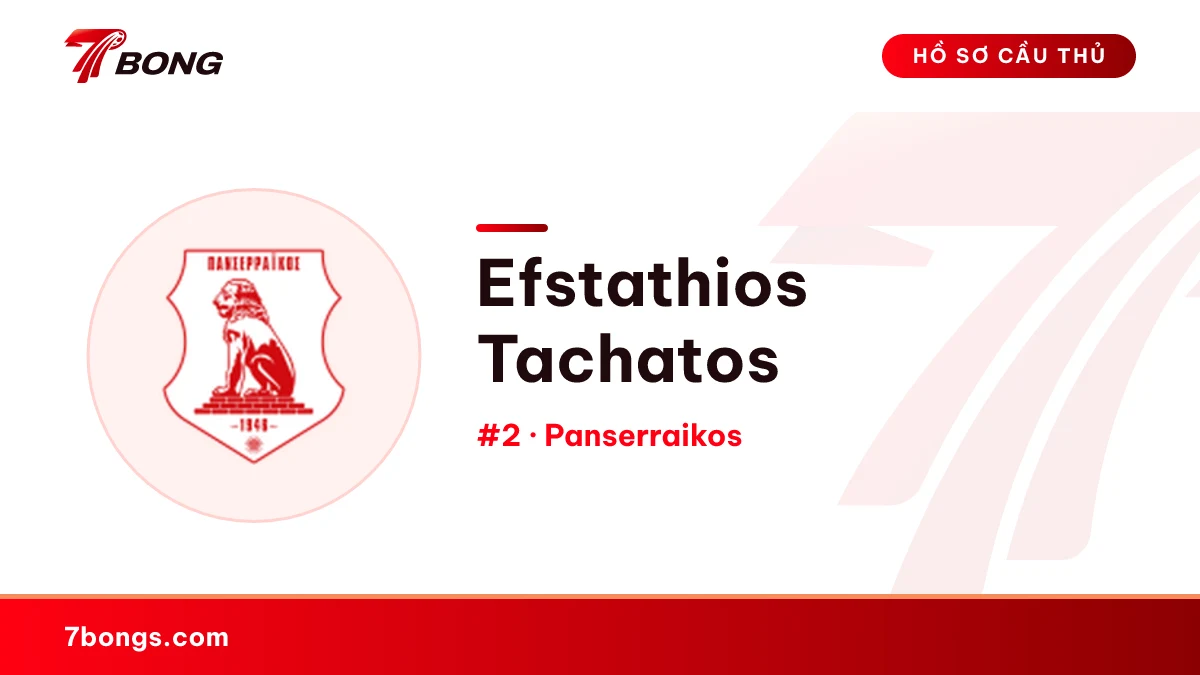 Efstathios Tachatos — Panserraikos