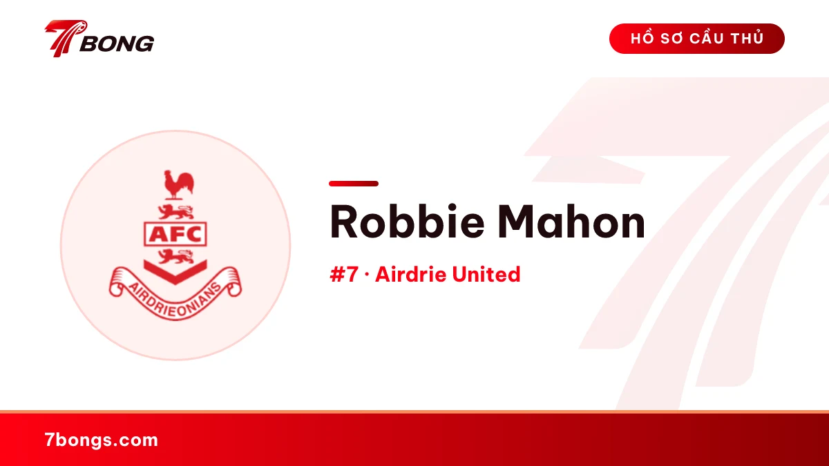 Robbie Mahon — Airdrie United
