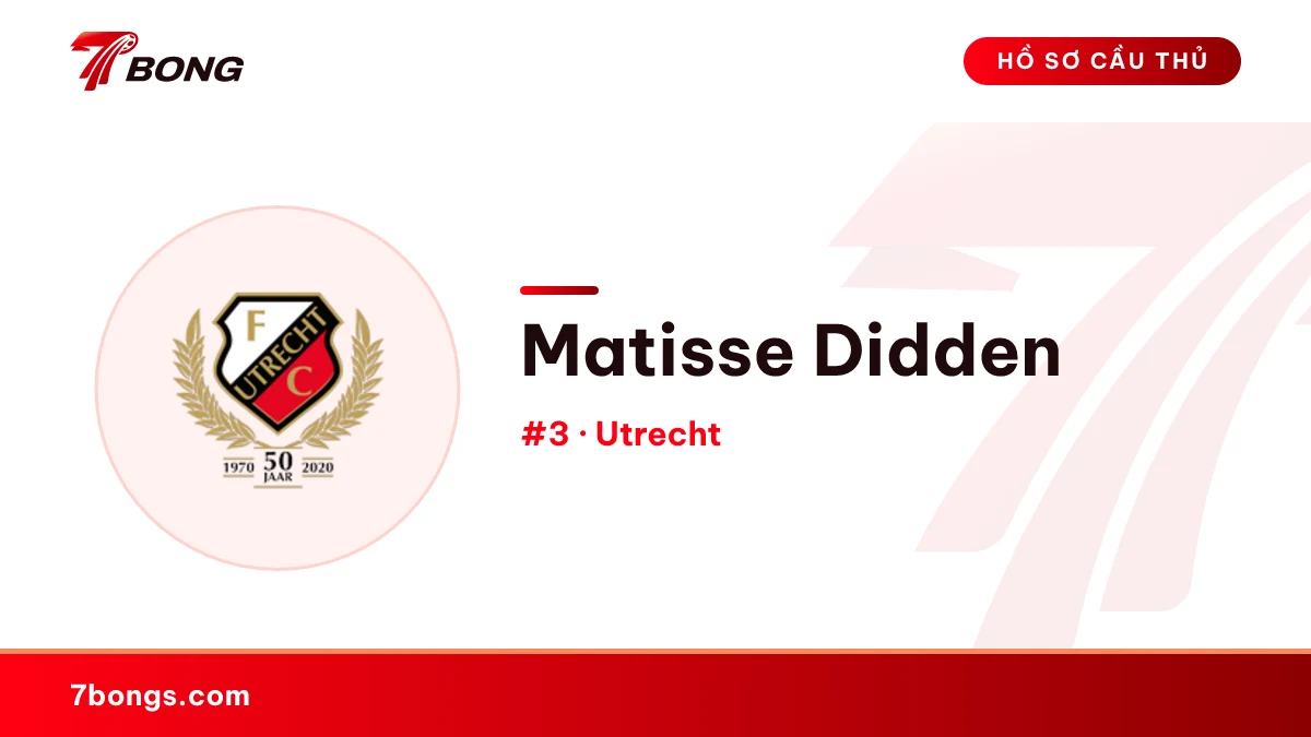 Matisse Didden — Utrecht