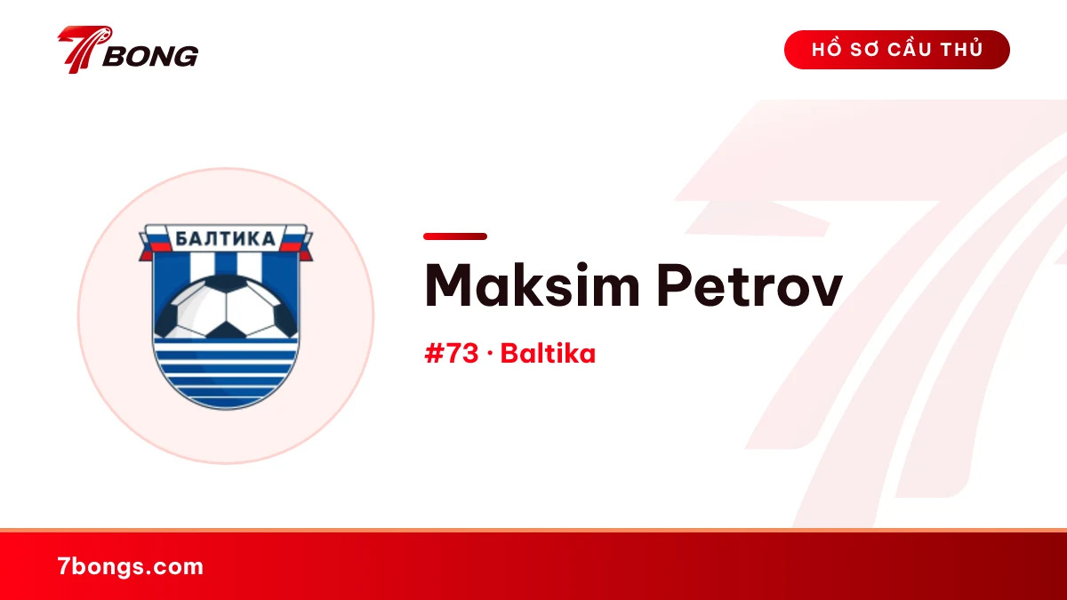 Maksim Petrov — Baltika