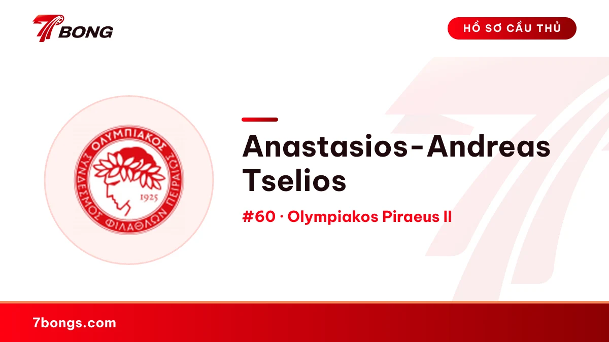 Anastasios-Andreas Tselios — Olympiakos Piraeus II