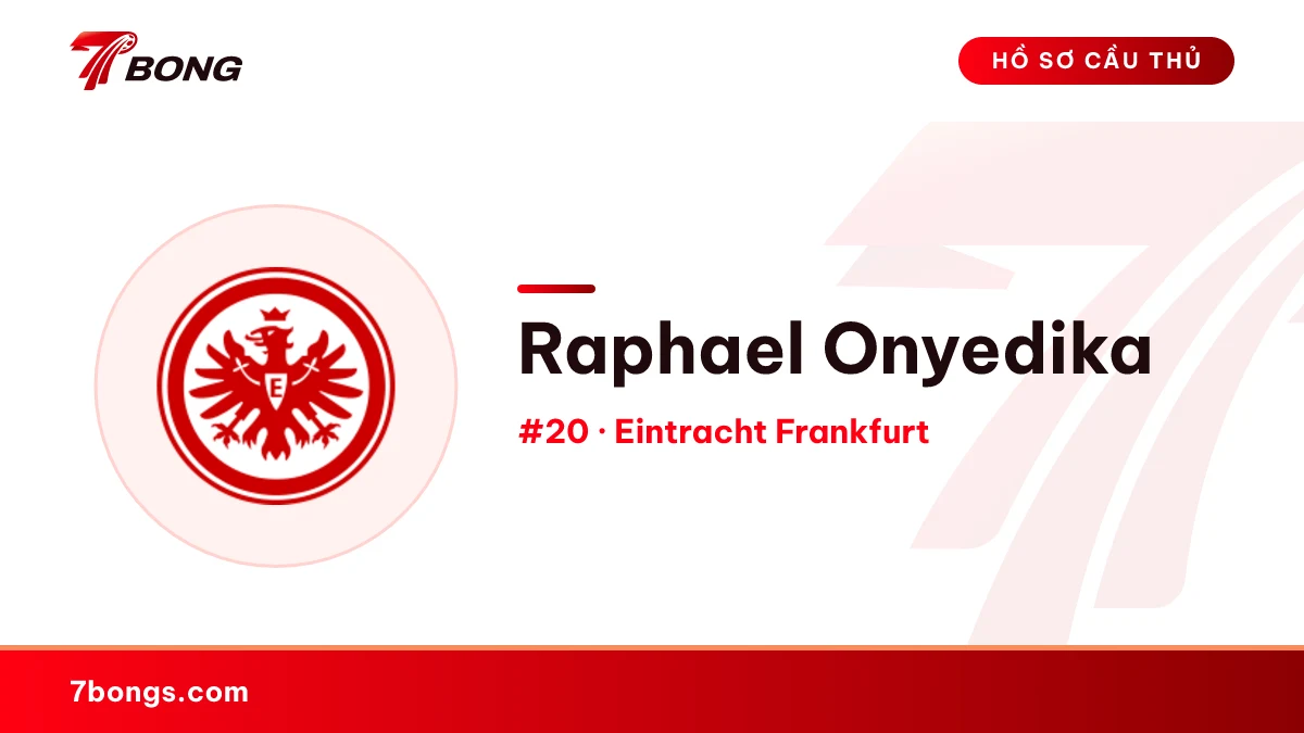 Raphael Onyedika — Eintracht Frankfurt