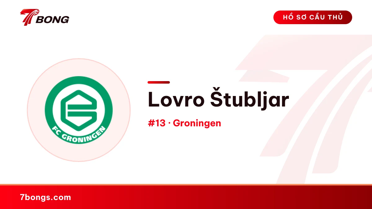 Lovro Štubljar — Groningen