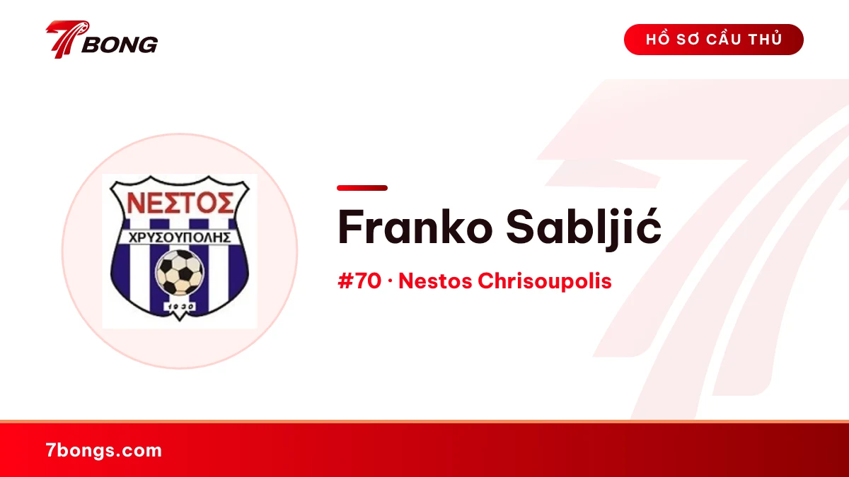 Franko Sabljić — Nestos Chrisoupolis