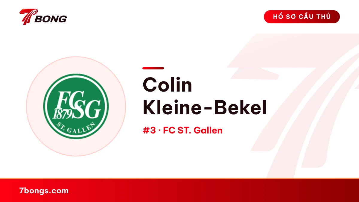 Colin Kleine-Bekel — FC ST. Gallen