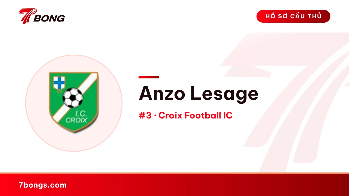 Anzo Lesage — Croix Football IC