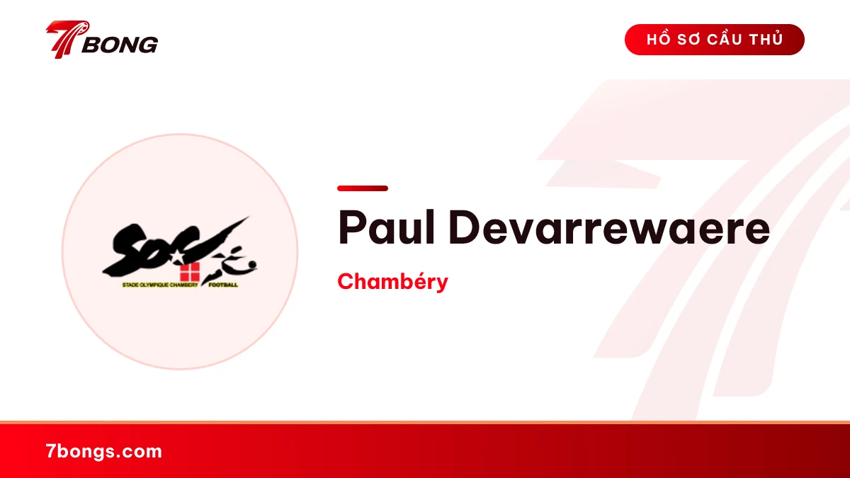 Paul Devarrewaere — Chambéry