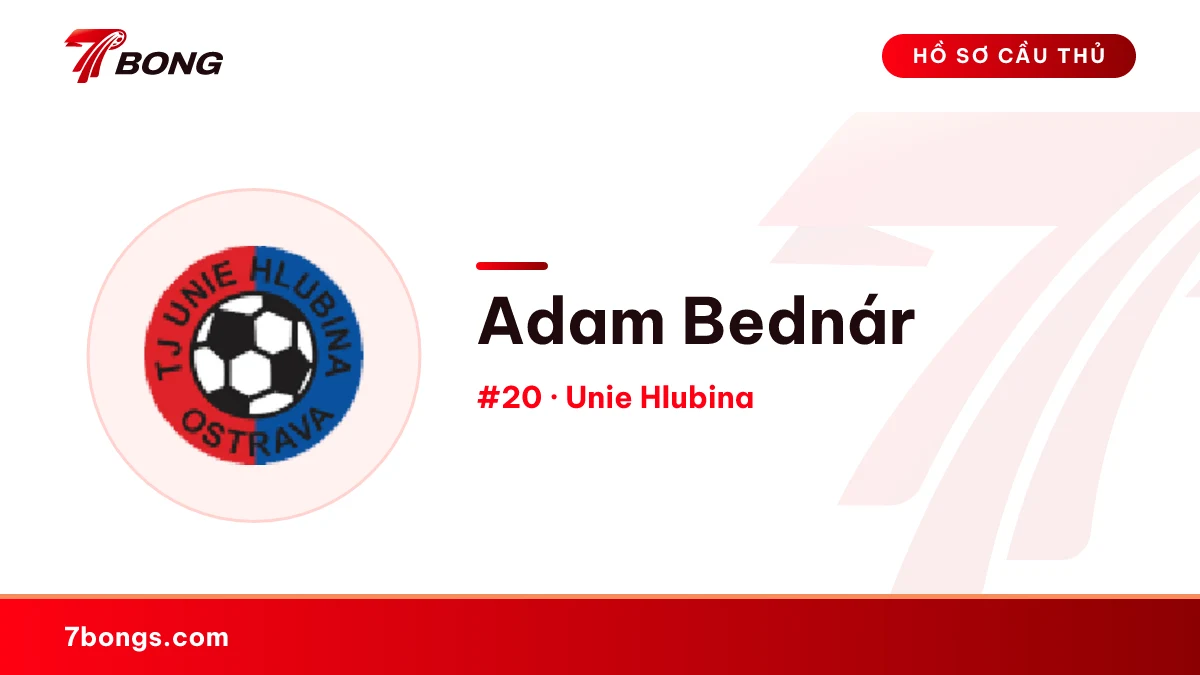 Adam Bednár — Unie Hlubina