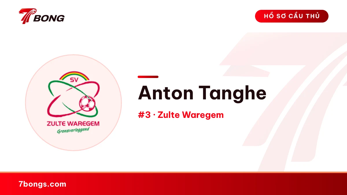 Anton Tanghe — Zulte Waregem