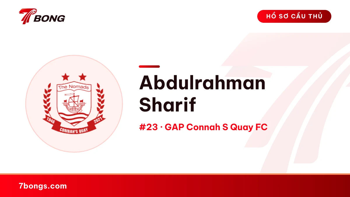 Abdulrahman Sharif — GAP Connah S Quay FC