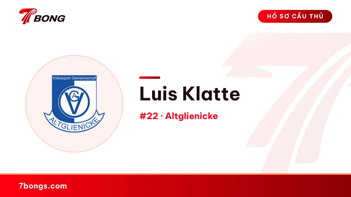 Luis Klatte — Altglienicke