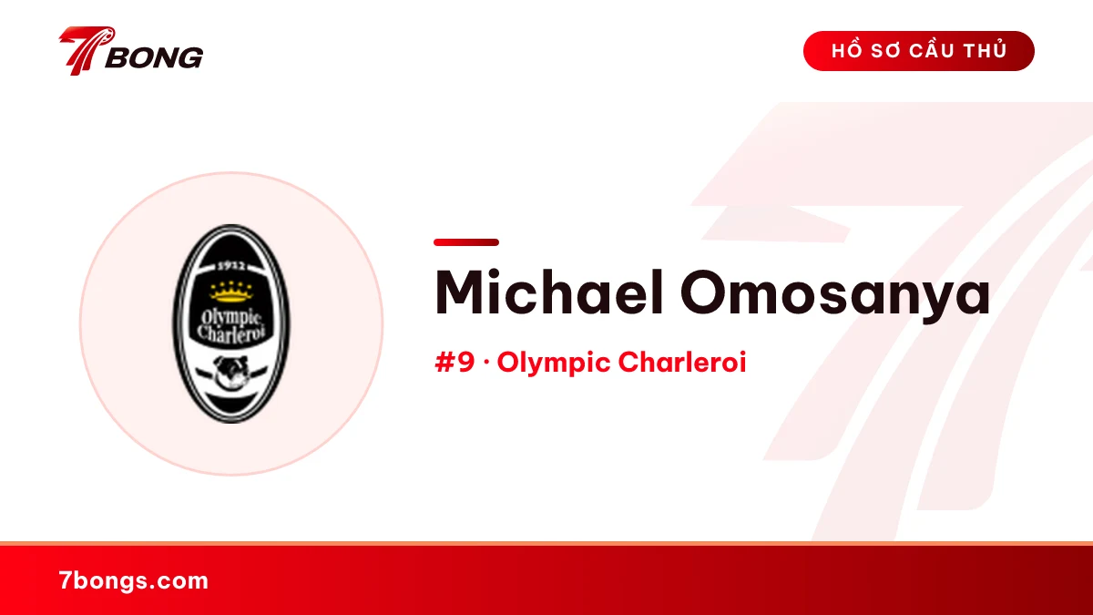 Michael Omosanya — Olympic Charleroi