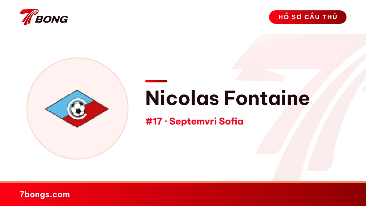 Nicolas Fontaine — Septemvri Sofia