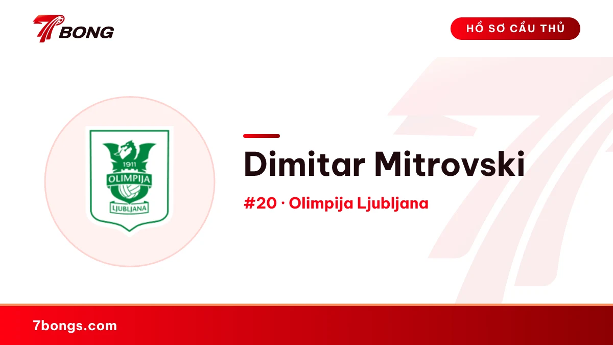 Dimitar Mitrovski — Olimpija Ljubljana