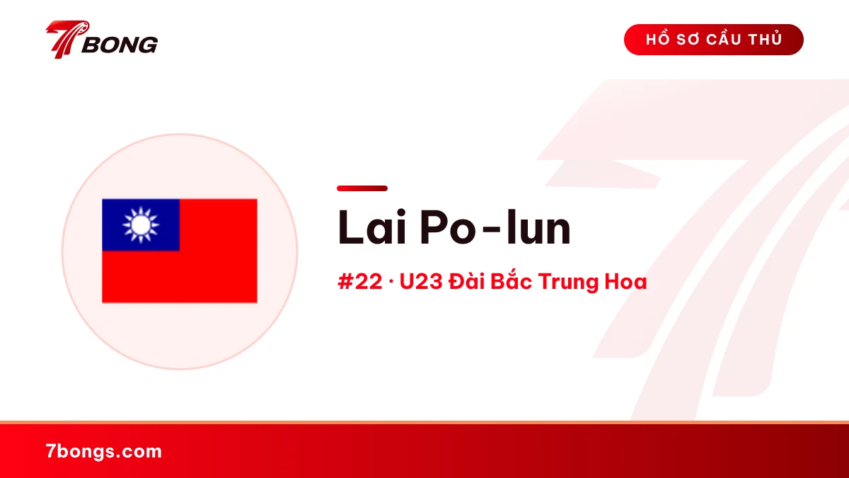 Lai Po-lun — U23 Đài Bắc Trung Hoa