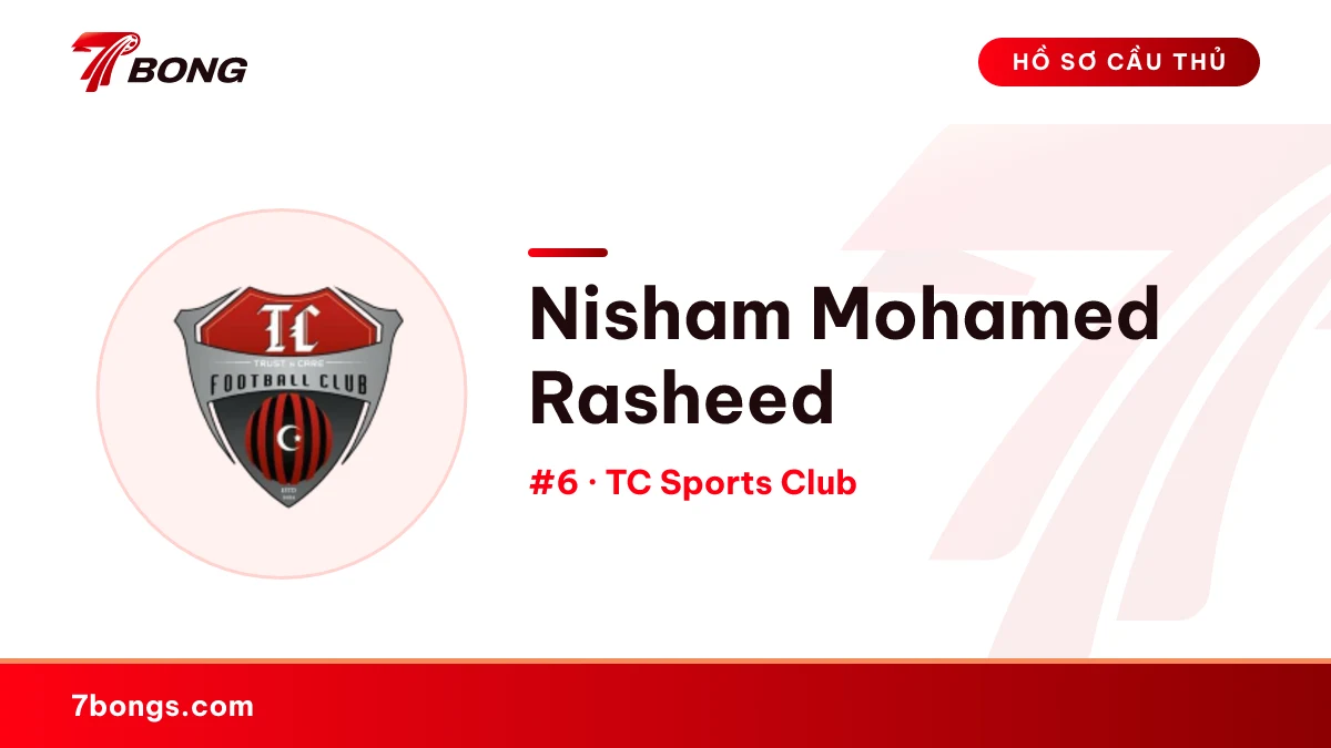 Nisham Mohamed Rasheed — TC Sports Club