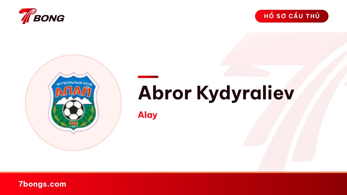 Abror Kydyraliev — Alay