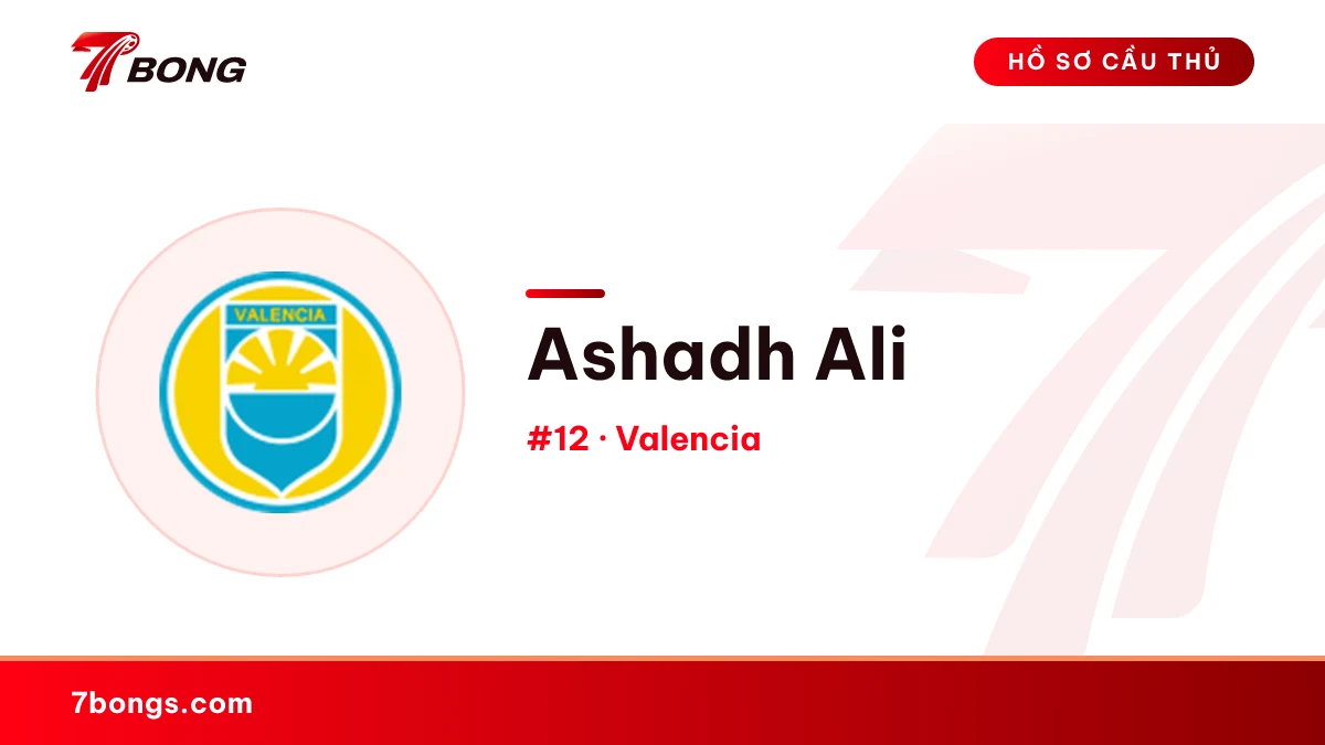 Ashadh Ali — Valencia