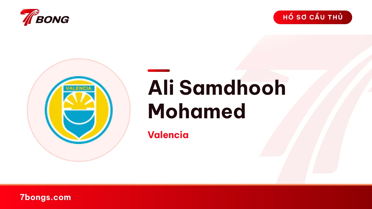 Ali Samdhooh Mohamed — Valencia
