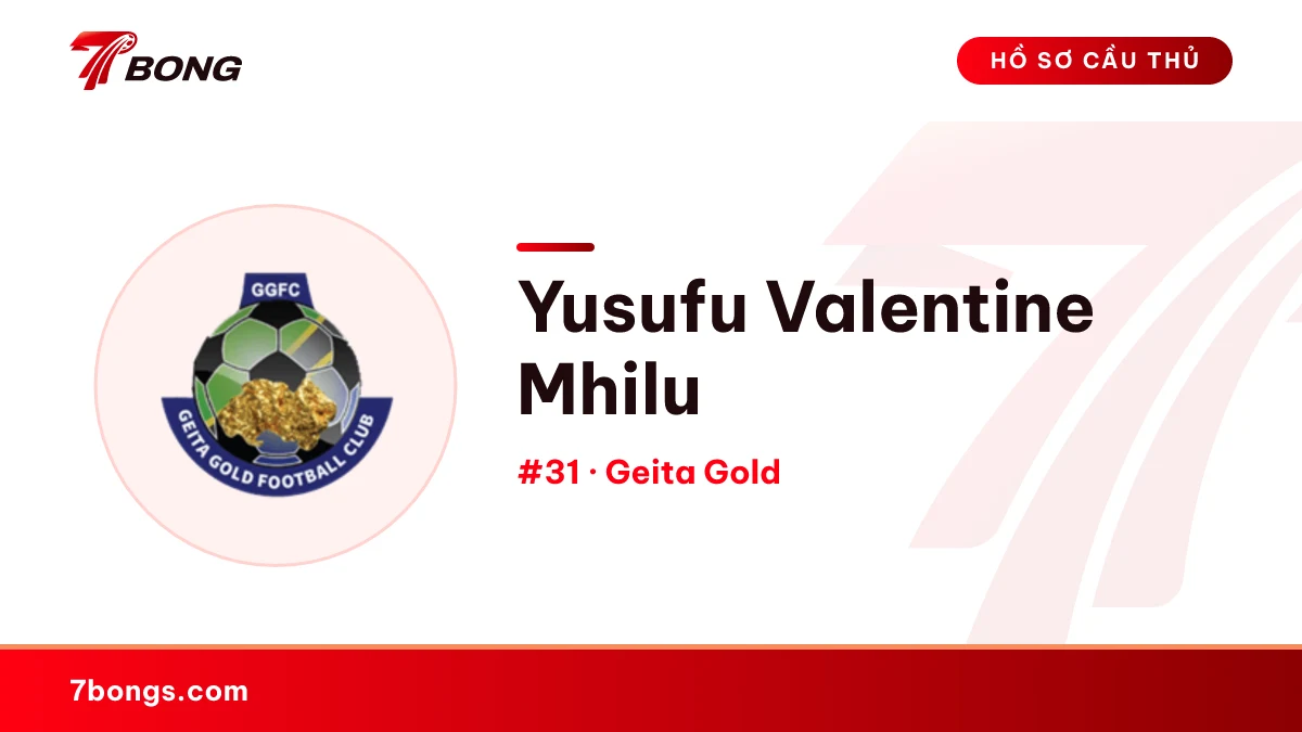 Yusufu Valentine Mhilu — Geita Gold