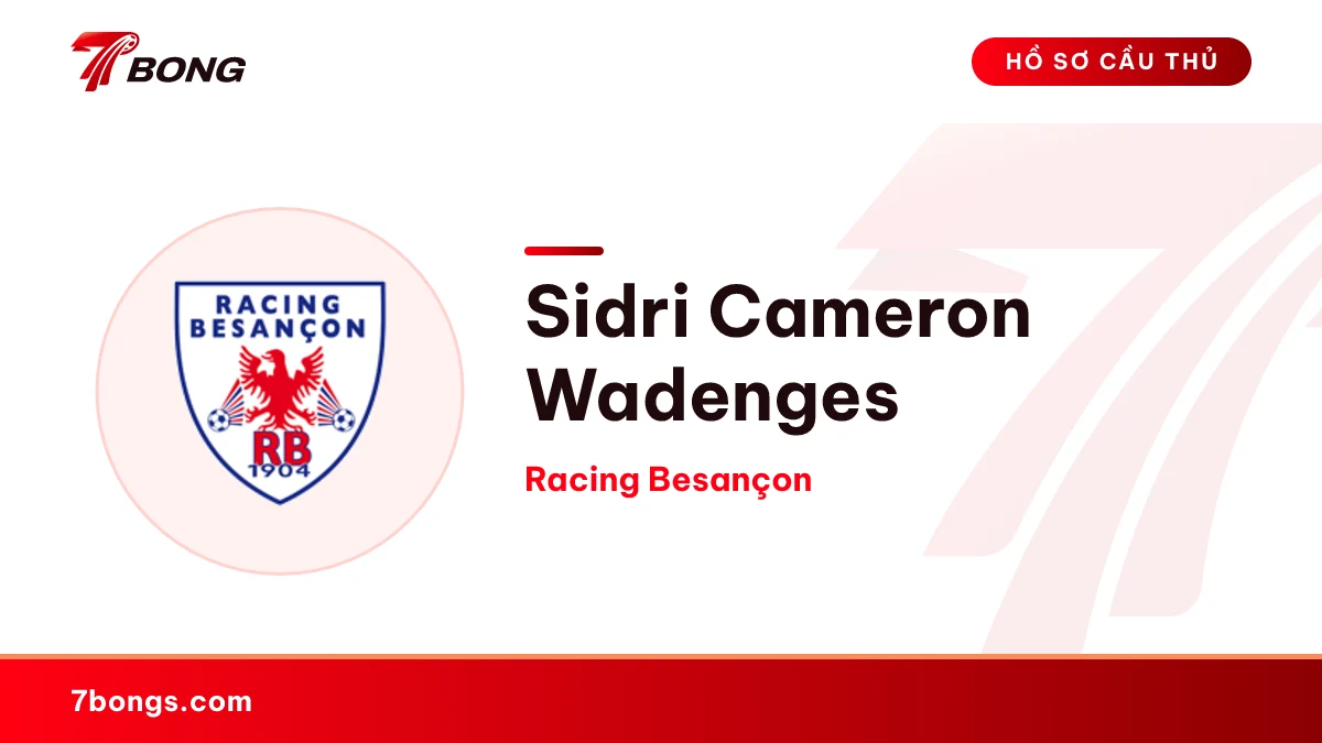 Sidri Cameron Wadenges — Racing Besançon