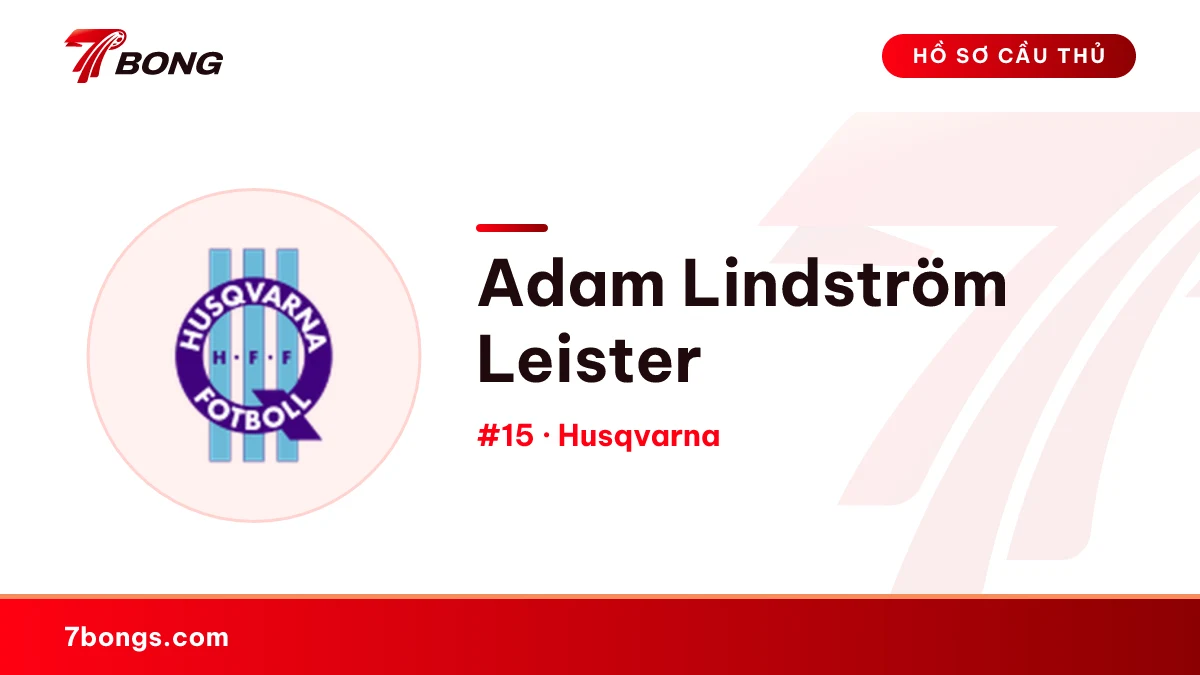 Adam Lindström Leister — Husqvarna