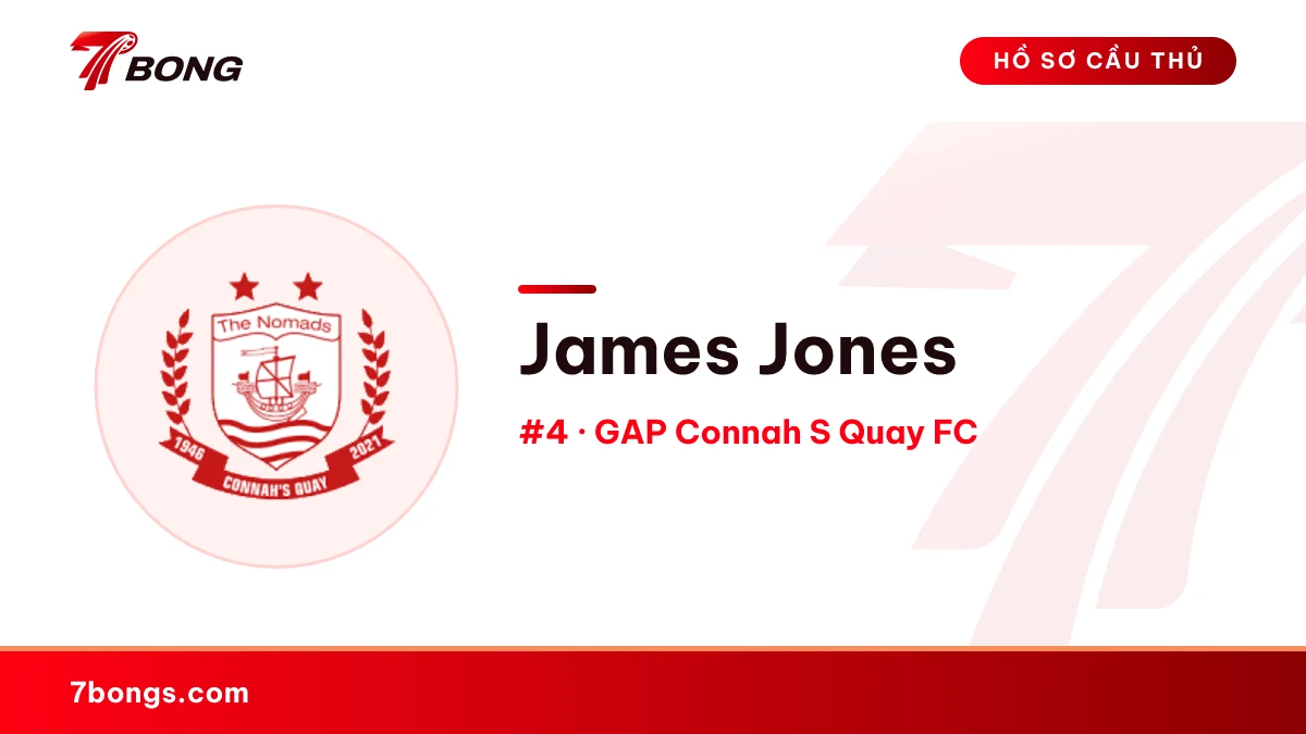 James Jones — GAP Connah S Quay FC