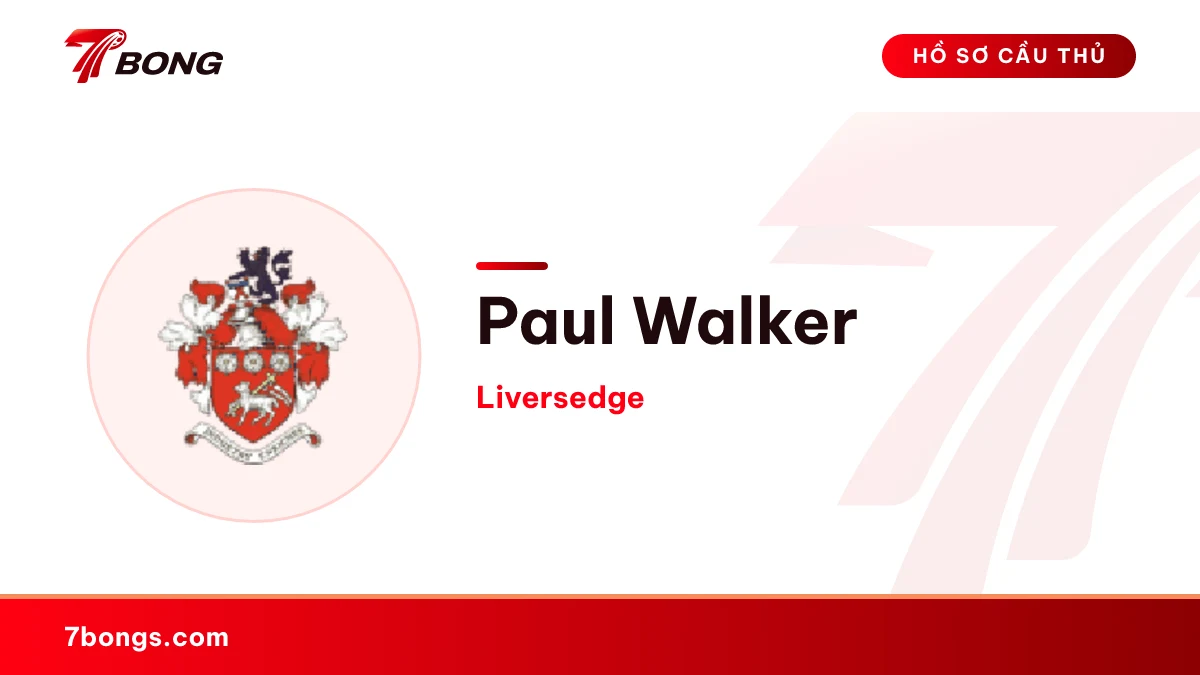Paul Walker — Liversedge