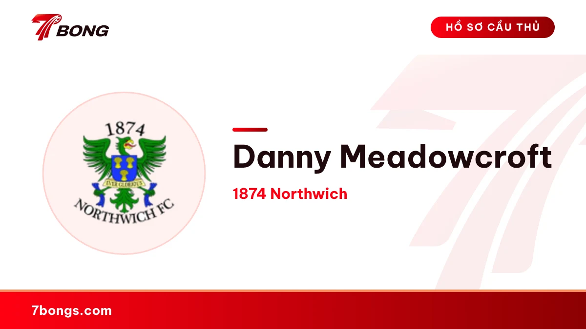 Danny Meadowcroft — 1874 Northwich