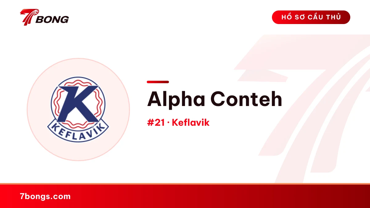 Alpha Conteh — Keflavik