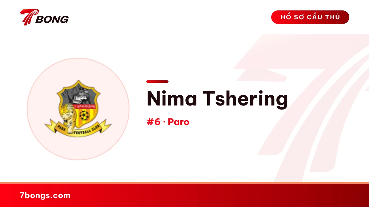 Nima Tshering — Paro