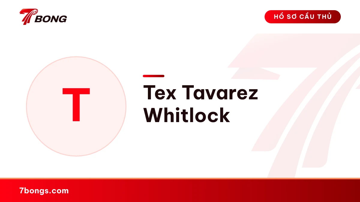 Tex Tavarez Whitlock